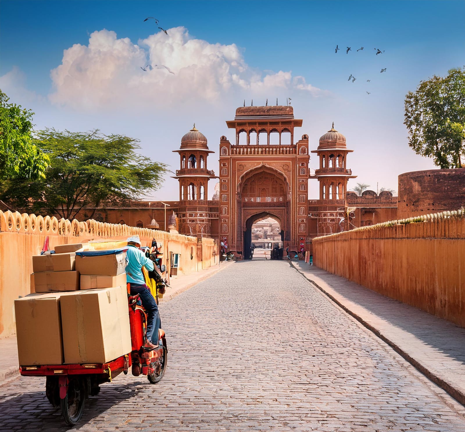 Trusted courier service in Ajmeri Gate Jaipur -Ready2Ships